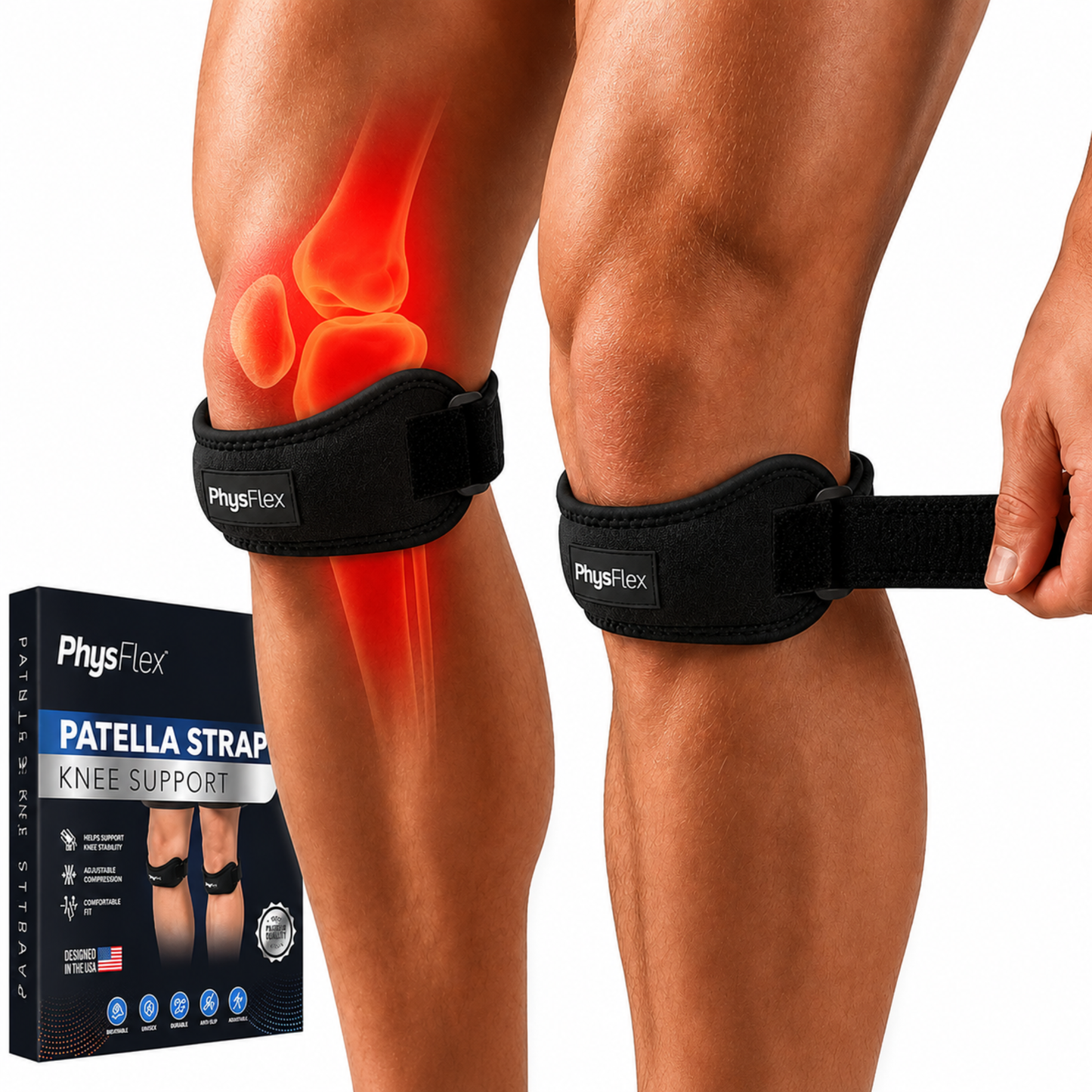 Alivia Dolor de Rodillas. PhysFlex